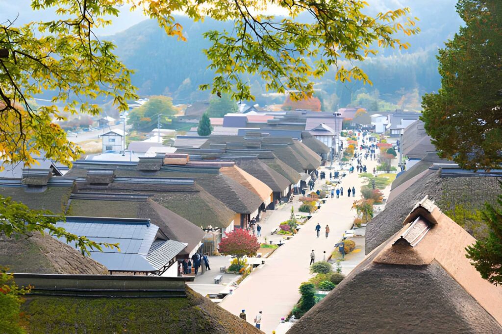 Ouchi-juku: A Historic Village with Thatched-Roof Buildings